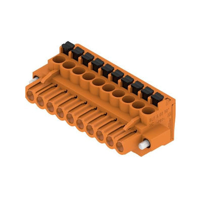 1980720000 by Weidmuller - TERM BLOCK PLUG 10POS 90DEG 5MM