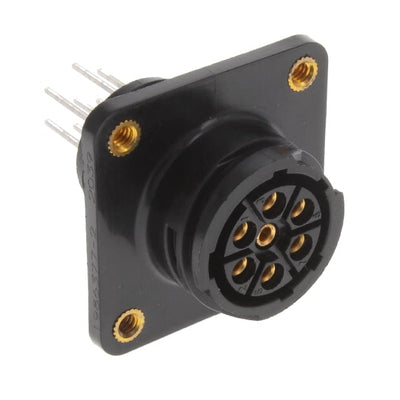 1986377-2 by TE Connectivity AMP Connectors - CONNECTOR RECPT FMALE 7POS GOLD SOLDER
