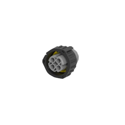 2-1719434-1 by TE Connectivity Deutsch Connectors - CONNECTOR PLUG HSG FMALE 4POS INLINE