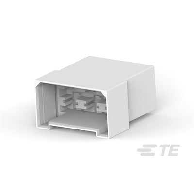 2-180906-0 by TE Connectivity - CONNECTOR TAB HOUSING 6 POSITION