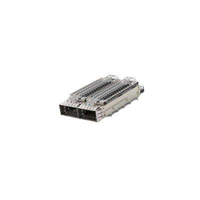 2-2170808-1 by TE Connectivity AMP Connectors - CONNECTOR QSFP28 CAGE 1X2 W/HSINK R/A