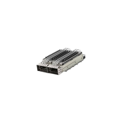2170808-5 by TE Connectivity AMP Connectors - CONNECTOR QSFP28 CAGE 1X2 W/HSINK R/A
