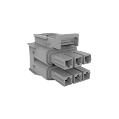2-2336229-6 by TE Connectivity AMP Connectors - CONNECTOR PLUG HSG 6POS 5.00MM