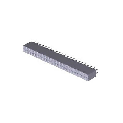 2-535542-3 by TE Connectivity AMP Connectors - CONNECTOR RECPT 46POS 0.1 GOLD PCB