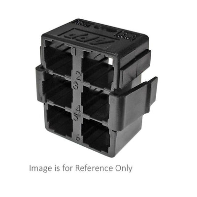 2-8670P1 by Anderson Power Products, Inc. - 4P SPEC PAK PP HOLDER/PLUG