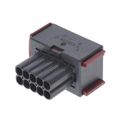 2-963214-1 by TE Connectivity AMP Connectors - CONNECTOR RECPT HSG 10POS 5.00MM