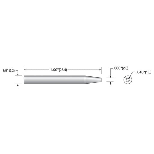 20-0110 by Techspray - PLATO DSLDRNG TIP AIR-VAC A.P.E.