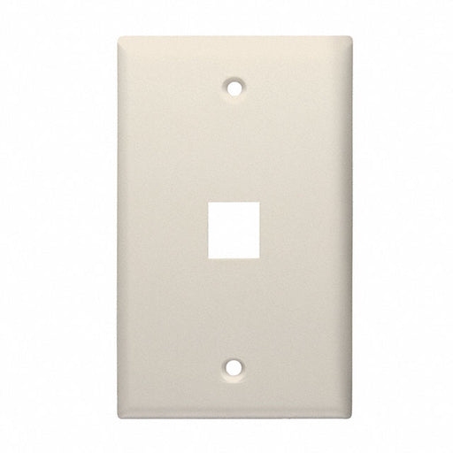 20-3001-LA by DataComm Electronics, Inc. - KEYSTONE PLATE 1 PORT, LITE ALMO