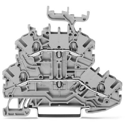 2000-2232 by WAGO Corporation - DOUBLE-DECK TERMINAL BLOCK; THRO