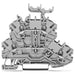 2000-2232 by WAGO Corporation - DOUBLE-DECK TERMINAL BLOCK; THRO