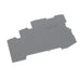 2000-5391 by WAGO Corporation - END AND INTERMEDIATE PLATE; 1 MM