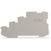 2000-5491 by WAGO Corporation - END AND INTERMEDIATE PLATE; 1 MM