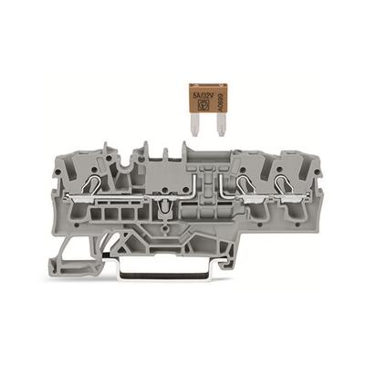 2002-1781 by WAGO Corporation - 3-CONDUCTOR FUSE TERMINAL BLOCK;