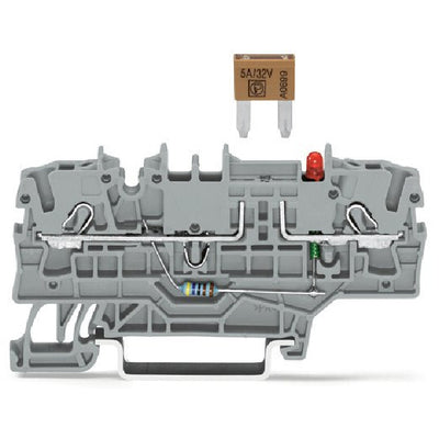 2002-1981/1000-434 by WAGO Corporation - 2-CONDUCTOR FUSE TERMINAL BLOCK;