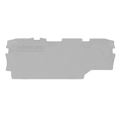 2002-1991 by WAGO Corporation - END AND INTERMEDIATE PLATE; 1 MM