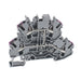 2002-2208 by WAGO Corporation - DOUBLE-DECK TERMINAL BLOCK; 4-CO