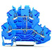 2002-2209 by WAGO Corporation - DOUBLE-DECK TERMINAL BLOCK; 4-CO