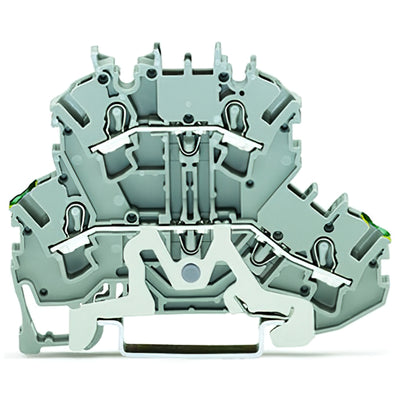 2002-2227 by WAGO Corporation - DOUBLE-DECK TERMINAL BLOCK; GROU