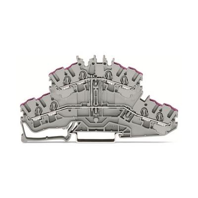 2002-2408 by WAGO Corporation - 4-CONDUCTOR DOUBLE DECK TERMINAL