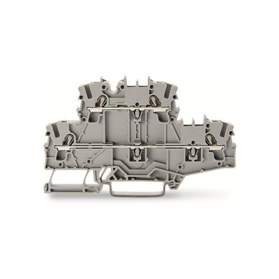 2002-2701 by WAGO Corporation - DOUBLE-DECK TERMINAL BLOCK; THRO