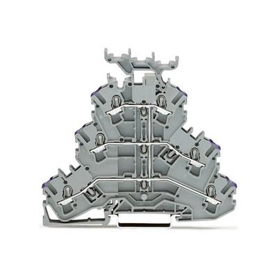 2002-3238 by WAGO Corporation - TRIPLE-DECK TERMINAL BLOCK; 6-CO