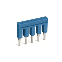 2002-408/000-006 by WAGO Corporation - PUSH-IN TYPE JUMPER BAR; INSULAT