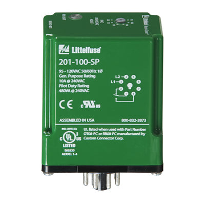 201-200-SP-T-9 by Littelfuse Inc. - 1-PH PLUG-IN VOLTAGE MONITOR/