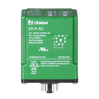 201-575-AU-OT by Littelfuse Inc. - 3-PH PLUG-IN VM/ 575V/ ADJ. VU