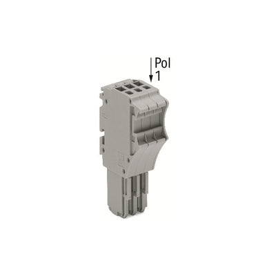 2020-111 by WAGO Corporation - 1-CONDUCTOR FEMALE PLUG; 1.5 MM;