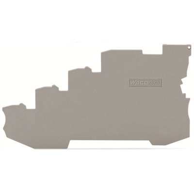 2020-5491 by WAGO Corporation - END AND INTERMEDIATE PLATE; 1 MM