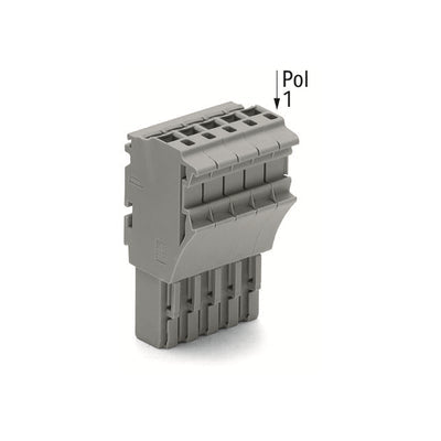 2022-103 by WAGO Corporation - 1-CONDUCTOR FEMALE PLUG; 2.5 MM;