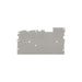 2022-1391 by WAGO Corporation - END AND INTERMEDIATE PLATE; 1 MM