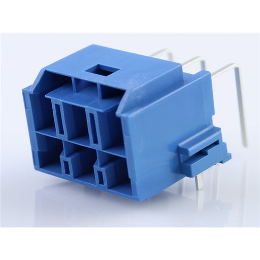 2035551016 by Molex - CP65 WTB HDR RA TH 0 BLUE 6CKT