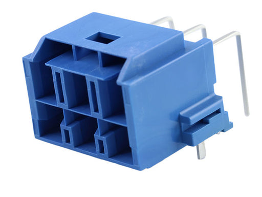 2035551026 by Molex - CP65 WTB HDR RA TH REEL BLUE 6CK