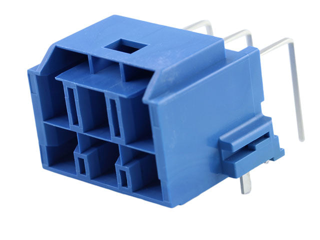 2035551026 by Molex - CP65 WTB HDR RA TH REEL BLUE 6CK