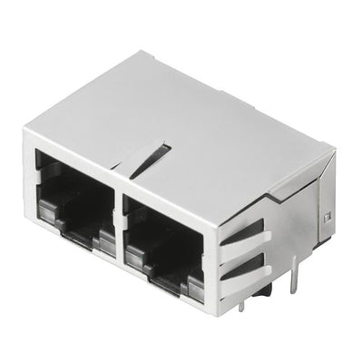 2036510000 by Weidmuller - CONNECTOR JACK 2PORT 1000 BASE-T PCB