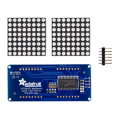 2037 by Adafruit Industries LLC - ADDRESS LED MATRIX I2C RED