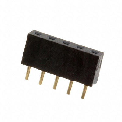 2044-1X05G00SB by Oupiin - PCB SOCKET, SINGLE ROW 5 PIN STR