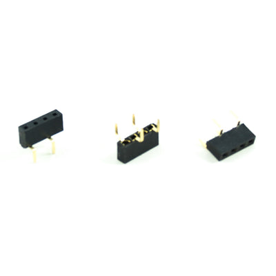 2048-1X03G00BU by Oupiin - PCB SOCKET, SINGLE ROW, 3 PINS,