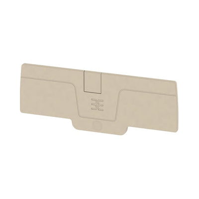 2051900000 by Weidmuller - CONNECTOR TERM BLK END PLATE BEIGE