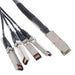 2053453-4 by TE Connectivity AMP Connectors - C/A, QSFP TO 4XSFP+, 3.0M