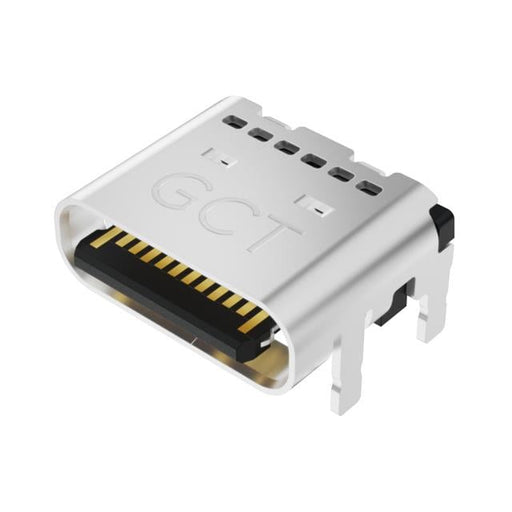 USB4081-03-A by GCT - USB 3.2 GEN 2 TYPE C REC, 3"" GOL
