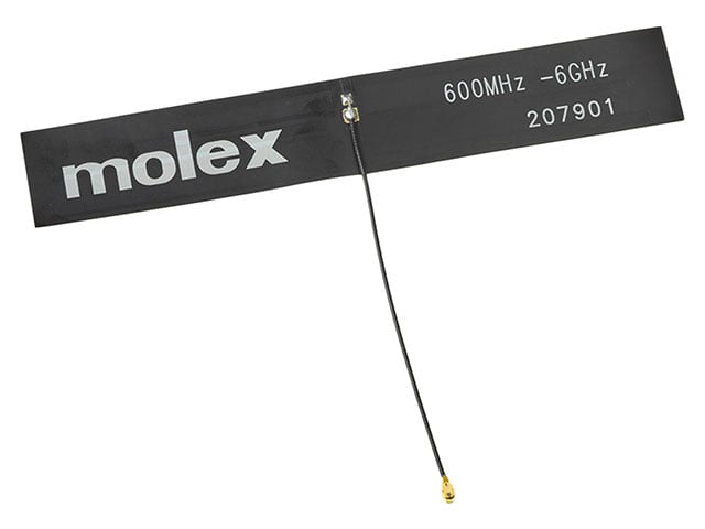 2079010050 by Molex - 600-6000MHZ FLEXIBLE ANTENNA 50M