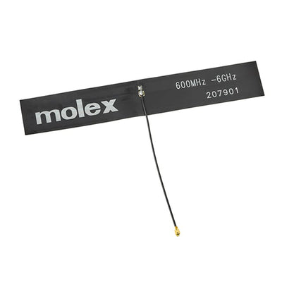 2079010100 by Molex - 600-6000MHZ FLEXIBLE ANTENNA 100
