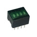 208-4ST by CTS Electrocomponents - SWITCH SLIDE DIP SPST 50MA 24V