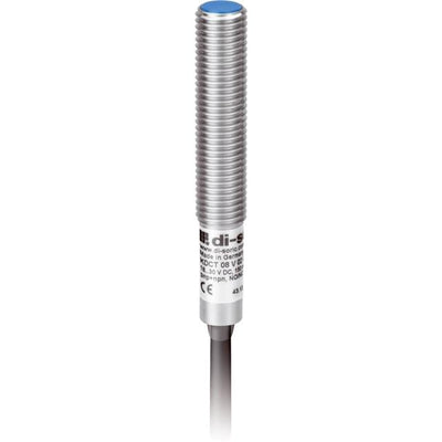 208167 by di-soric - SENSOR PROX CAPACITIVE 2MM CYL