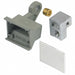 20817327 by Schroff - HANDLE VME CANTILEVER BOTTM GRAY