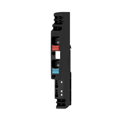 2081870000 by WeidmÃ¼ller - SUPPLY TERMINAL, TS 35, BLACK