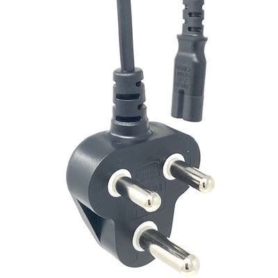 2084111M8703B(R) by GlobTek, Inc. - CORD 18AWG IS 1293-IEC320 5.91