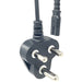 2084111M8703B(R) by GlobTek, Inc. - CORD 18AWG IS 1293-IEC320 5.91